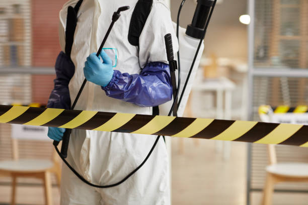 Professional Hoarding Cleanup technician working in Woodlake, VA